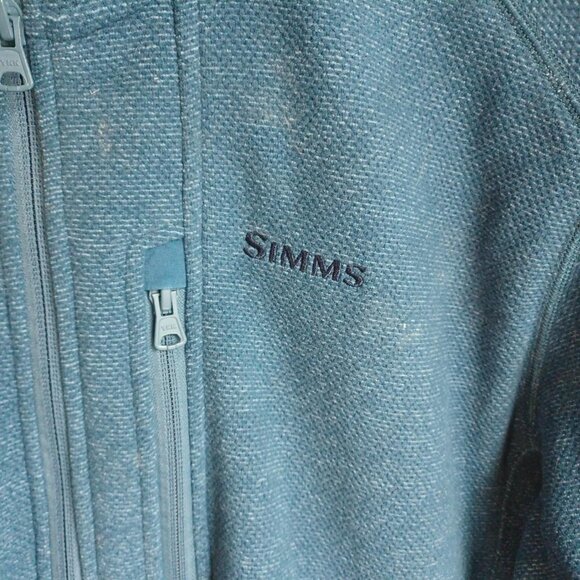 SIMMS Rivershed-Full Zip Fleece- L - Picture 5 of 8